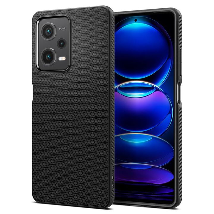 Spigen Liquid Air, black - Xiaomi Redmi Note 12 Pro 5G/POCO X5 Pro 5G na NearMe.pl
