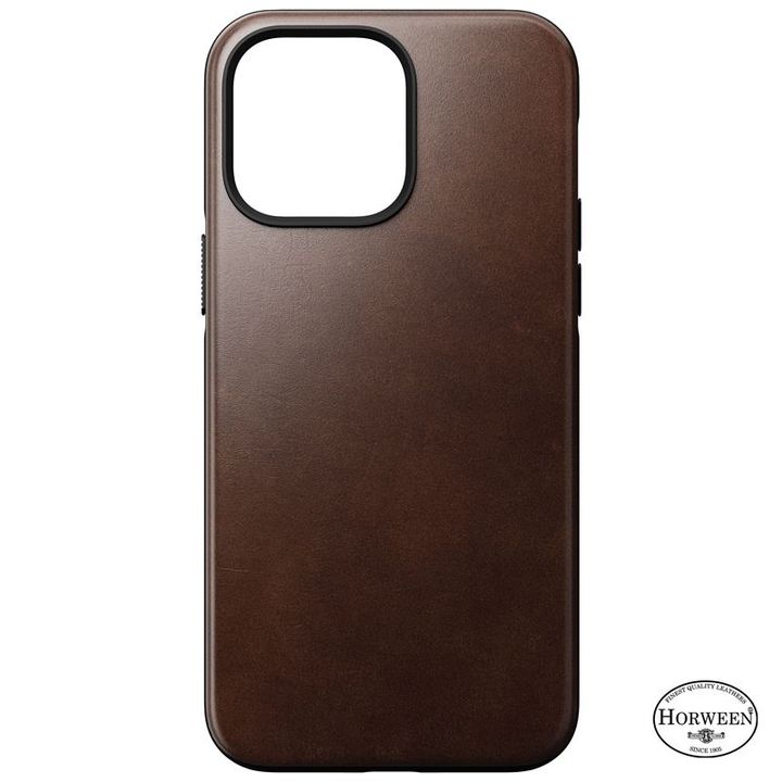 Nomad Modern Leather MagSafe Case, brown - iPhone 14 Pro Max na NearMe.pl