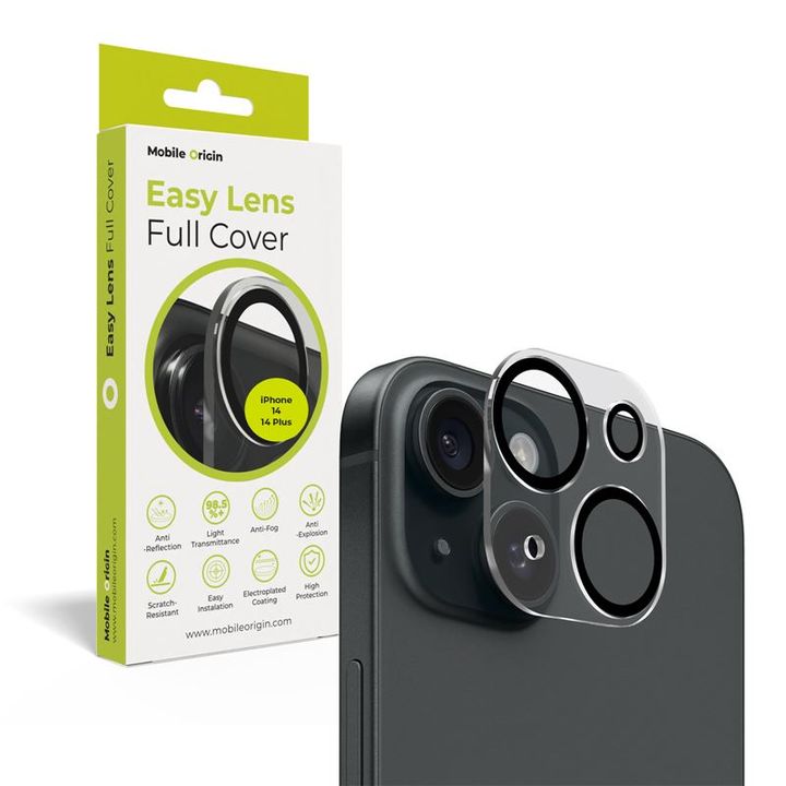 Mobile Origin Easy Lens  full cover, clear - iPhone 14 / 14 Plus na NearMe.pl