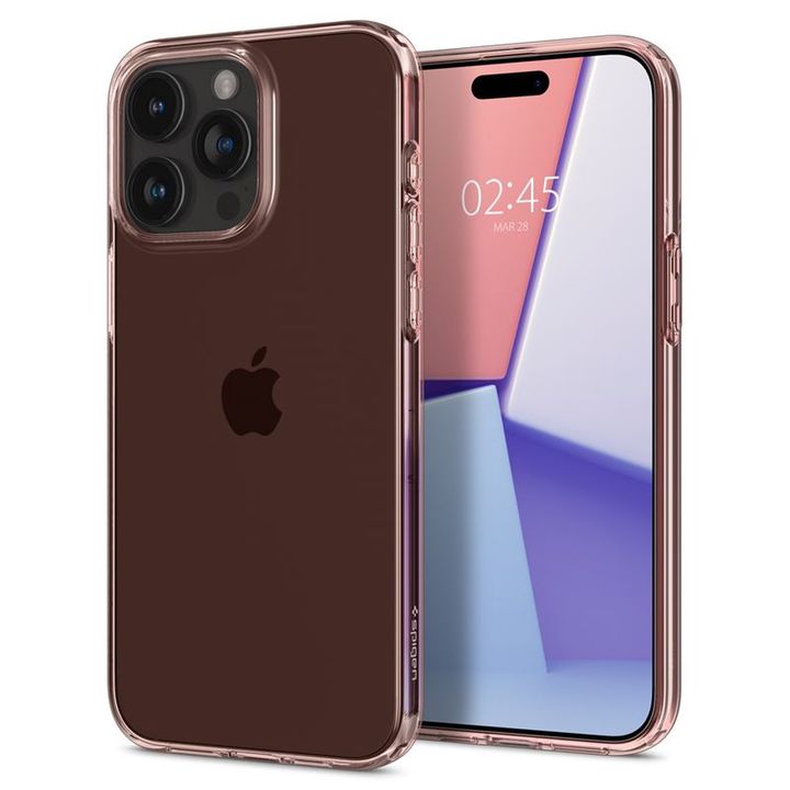 Spigen Crystal Flex, rose crystal - iPhone 15 Pro Max na NearMe.pl
