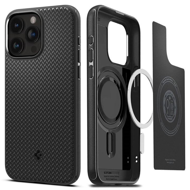 Spigen Mag Armor MagSafe, matte black - iPhone 15 Pro na NearMe.pl