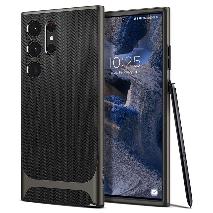 Spigen Neo Hybrid, gunmetal - Samsung Galaxy S23 Ultra na NearMe.pl