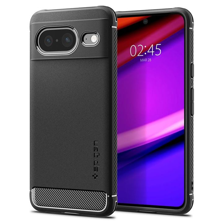 Spigen Rugged Armor, matte black - Google Pixel 8 na NearMe.pl