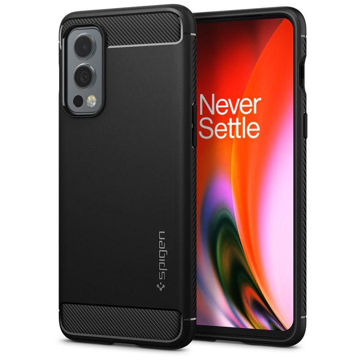 Spigen Rugged Armor, black - OnePlus Nord 2 5G na NearMe.pl