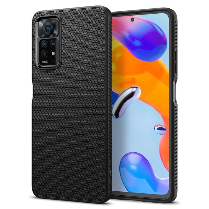Spigen Liquid Air, black - Xiaomi Redmi Note 11 Pro 5G na NearMe.pl