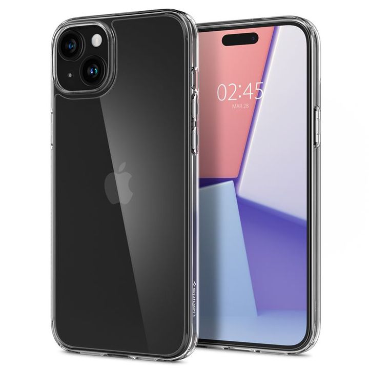 Spigen Air Skin Hybrid, crystal clear - iPhone 15 na NearMe.pl
