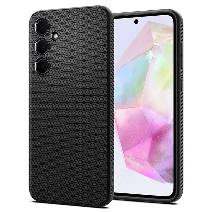 Spigen Liquid Air, matte black - Samsung Galaxy A35 na NearMe.pl