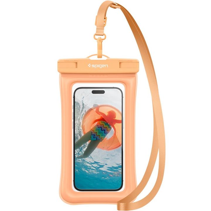 Spigen Aqua Shield WaterProof Floating Case A610 1 Pack, apricot na NearMe.pl