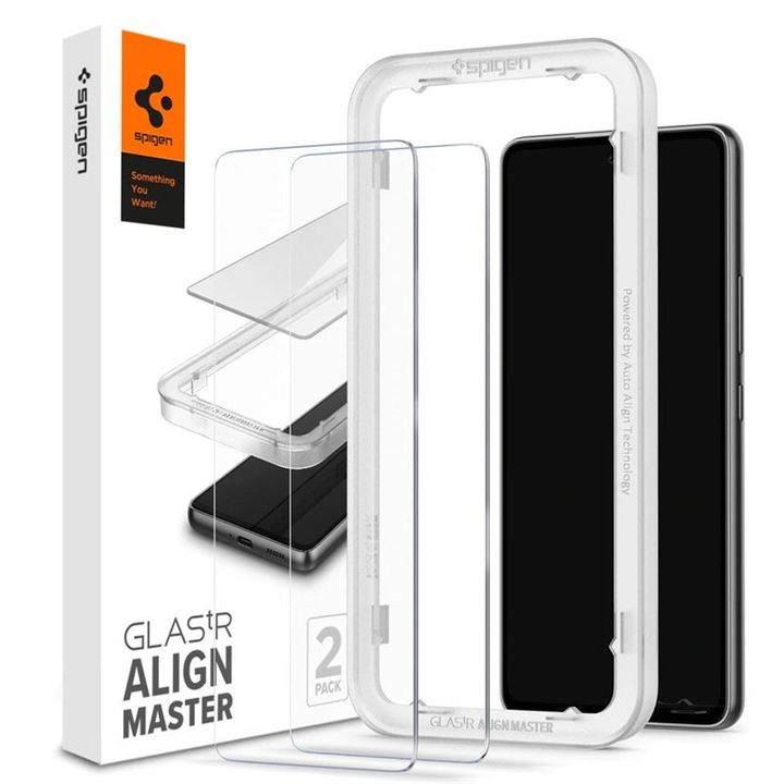 Spigen AlignMaster Glas.tR 2 Pack - Samsung Galaxy A53 5G na NearMe.pl