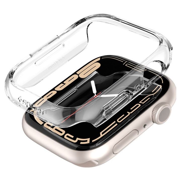 Spigen Thin Fit, clear - Apple Watch 9/8/7 41mm na NearMe.pl