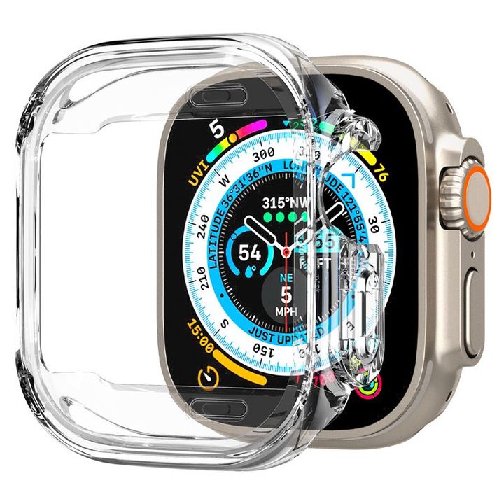 Spigen Ultra Hybrid, clear - Apple Watch Ultra 2/Ultra 49mm na NearMe.pl