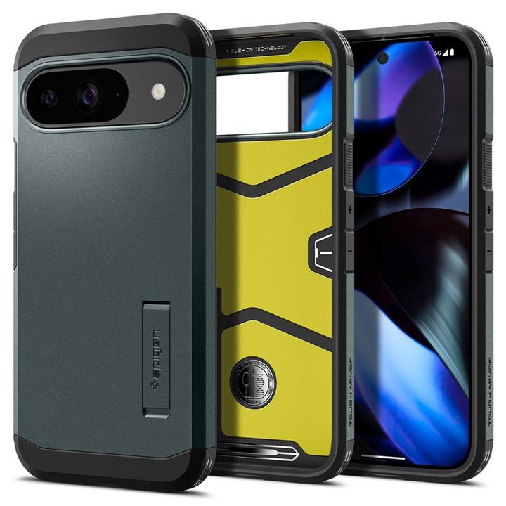 Spigen Tough Armor, abyss green - Google Pixel 9 Pro/Pixel 9 na NearMe.pl