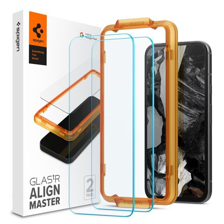 Spigen Glass tR AlignMaster 2 Pack - Google Pixel 8a na NearMe.pl