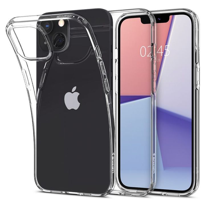 Spigen Liquid Crystal, crystal clear - iPhone 13 na NearMe.pl
