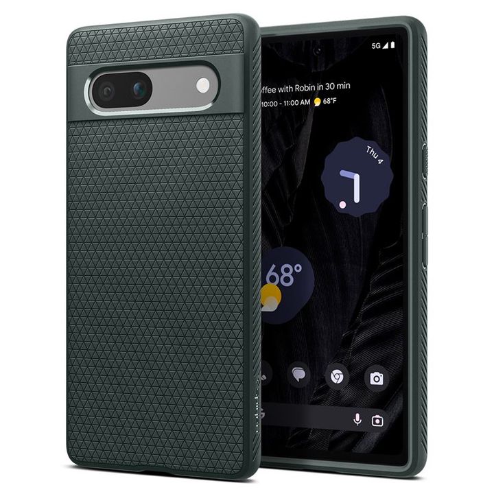 Spigen Liquid Air, abyss green - Google Pixel 7a na NearMe.pl