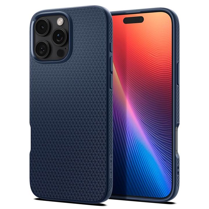 Spigen Liquid Air, navy blue - iPhone 16 Pro Max na NearMe.pl