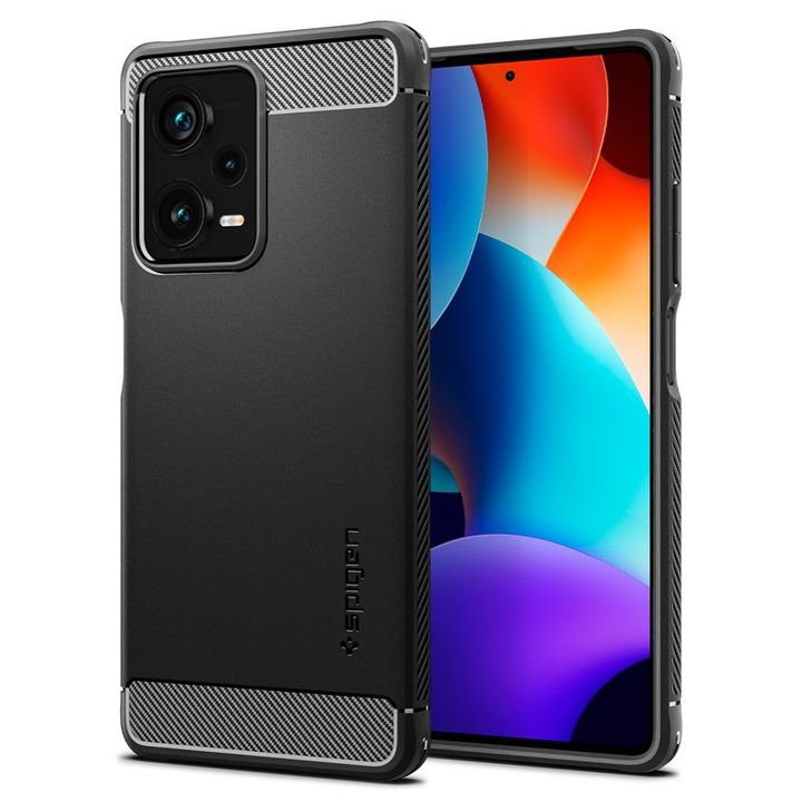 Spigen Rugged Armor, black - Xiaomi Redmi Note 12 Pro+ 5G na NearMe.pl