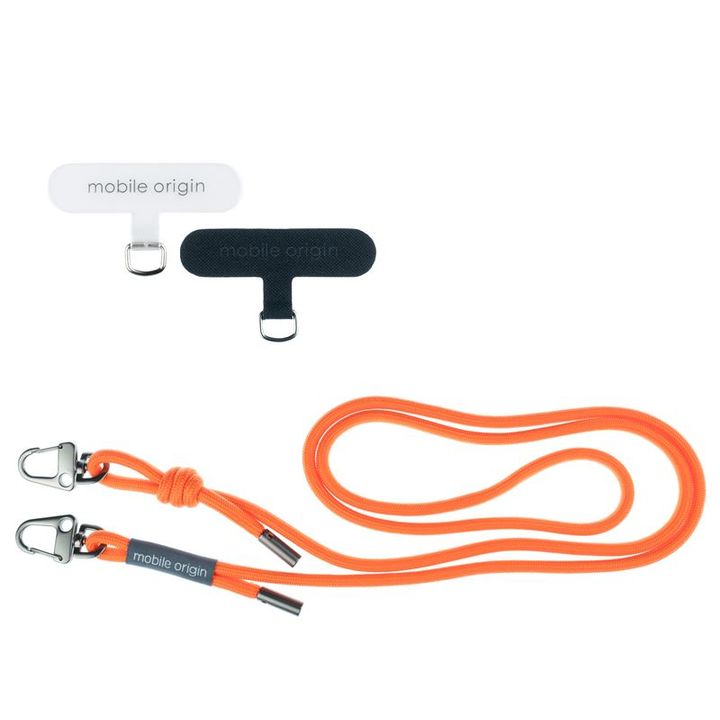 Mobile Origin Lanyard rope 6 mm, Orange, 82 - 163cm na NearMe.pl