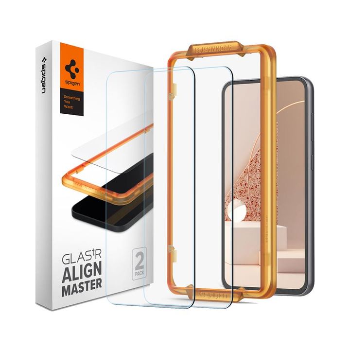 Spigen Glass tR AlignMaster 2 Pack - Samsung Galaxy S23 FE na NearMe.pl
