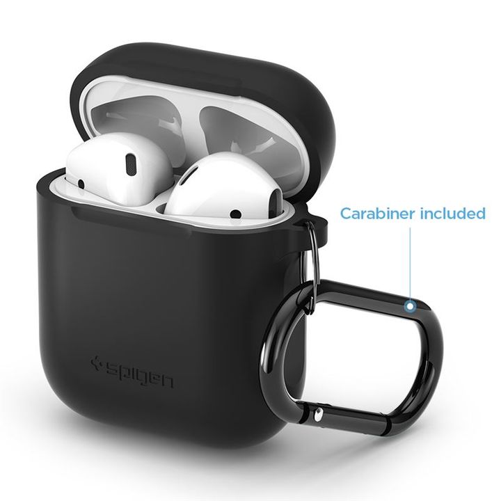 Spigen Silicone case, black - AirPods 1/2019 na NearMe.pl