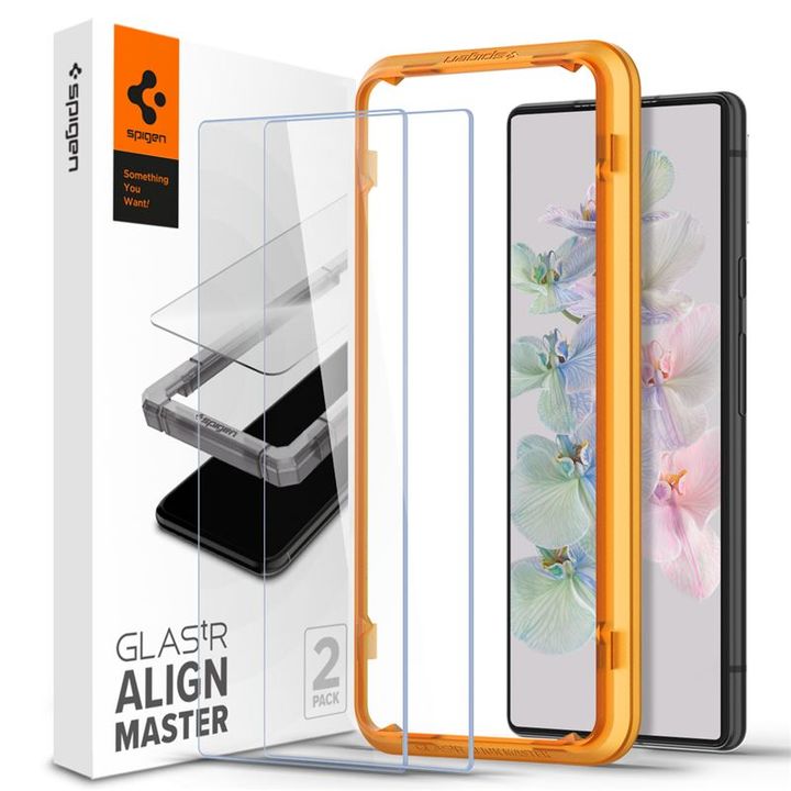 Spigen Glass AlignMaster 2 Pack, clear - Google Pixel 7 na NearMe.pl