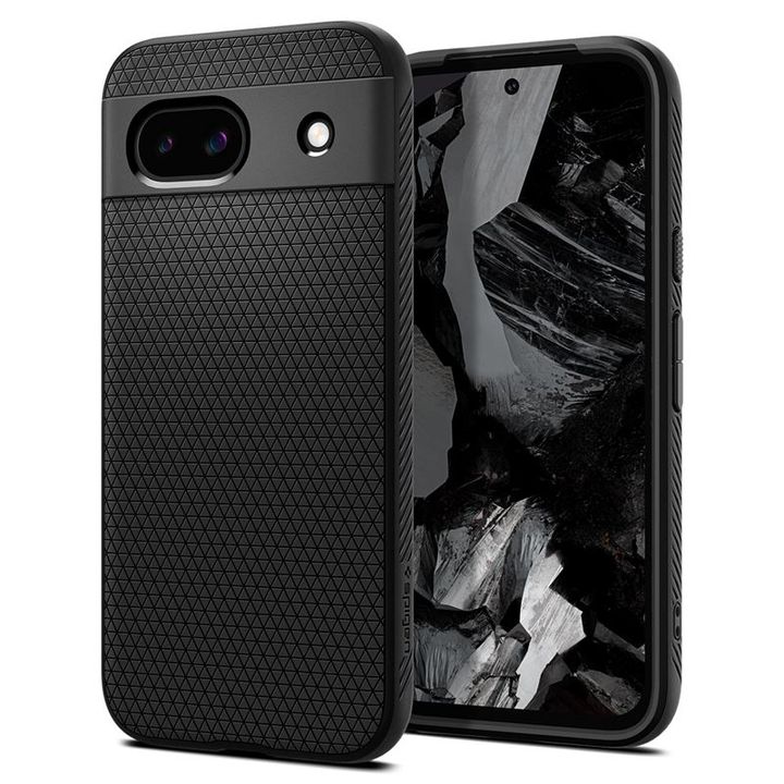 Spigen Liquid Air, matte black - Google Pixel 8a na NearMe.pl