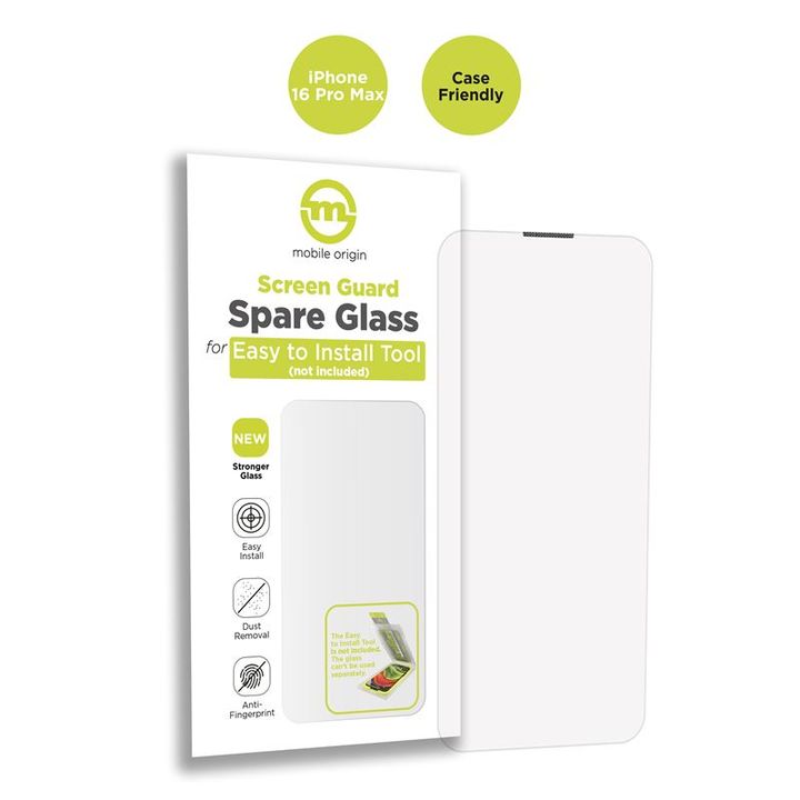 Mobile Origin Screen Guard Spare Glass Case Friendly - iPhone 16 Pro Max na NearMe.pl