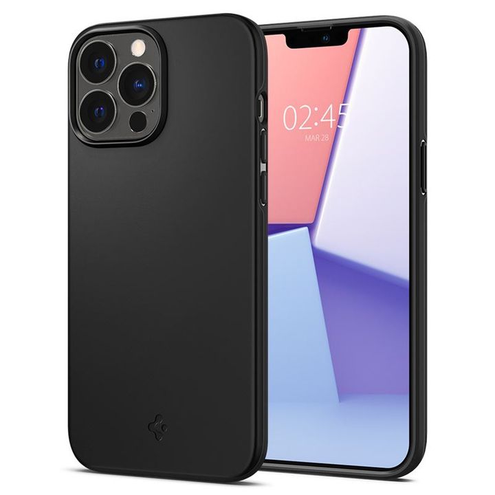 Spigen Thin Fit, black - iPhone 13 Pro na NearMe.pl