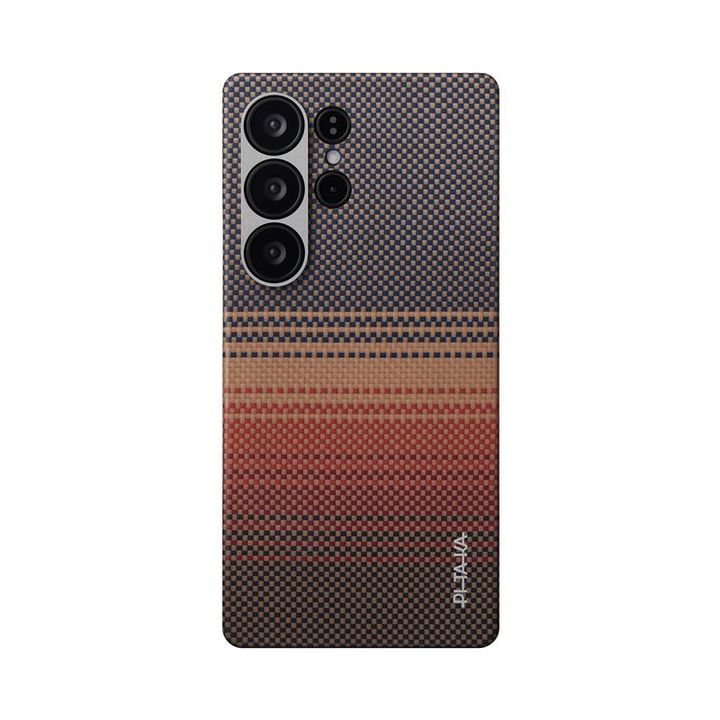 Pitaka Tactile Woven Case, Sunset - Samsung Galaxy S25 Ultra na NearMe.pl