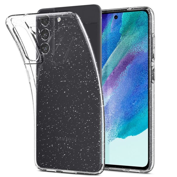 Spigen Liquid Crystal Glitter, crystal quartz - Samsung Galaxy S21 FE 5G na NearMe.pl