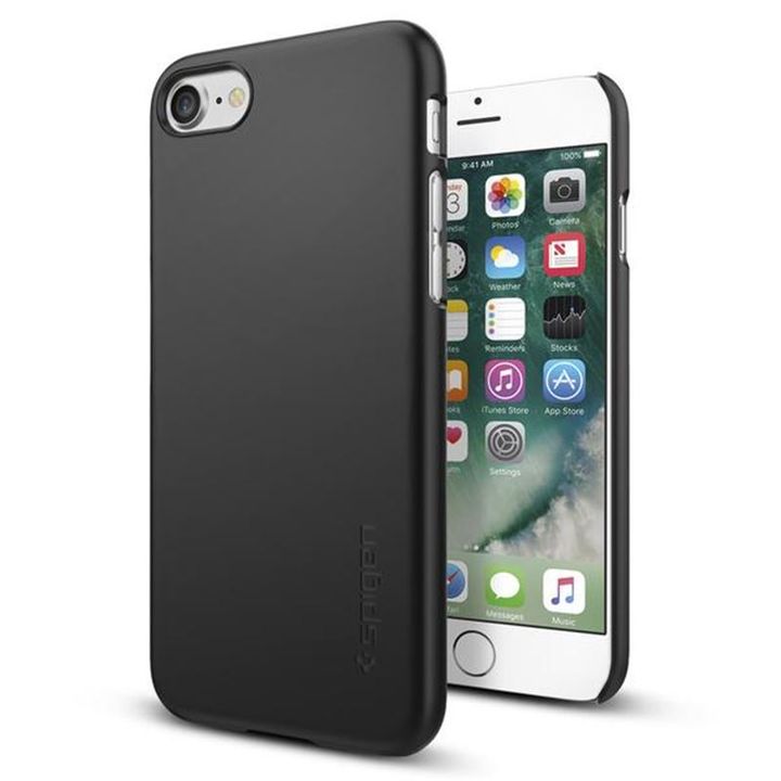 Spigen Thin Fit, black - iPhone 7/8/SE (2022/2020) na NearMe.pl