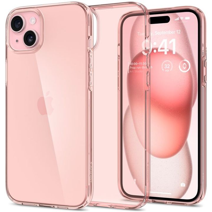 Spigen Crystal Flex, rose crystal - iPhone 15 Plus na NearMe.pl