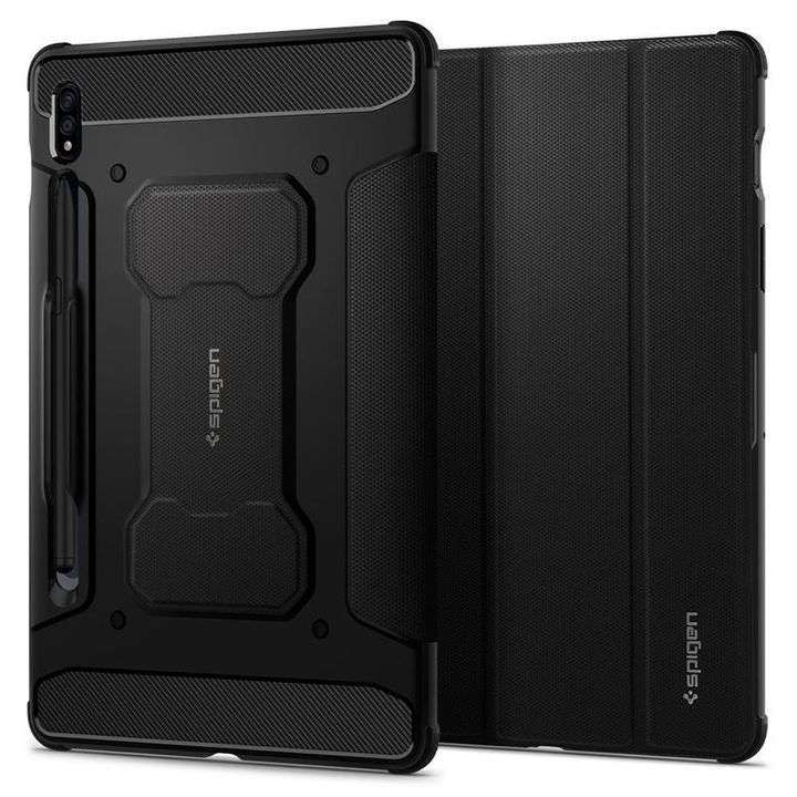 Spigen Rugged Armor Pro, black - Samsung Galaxy Tab S7/S8 na NearMe.pl