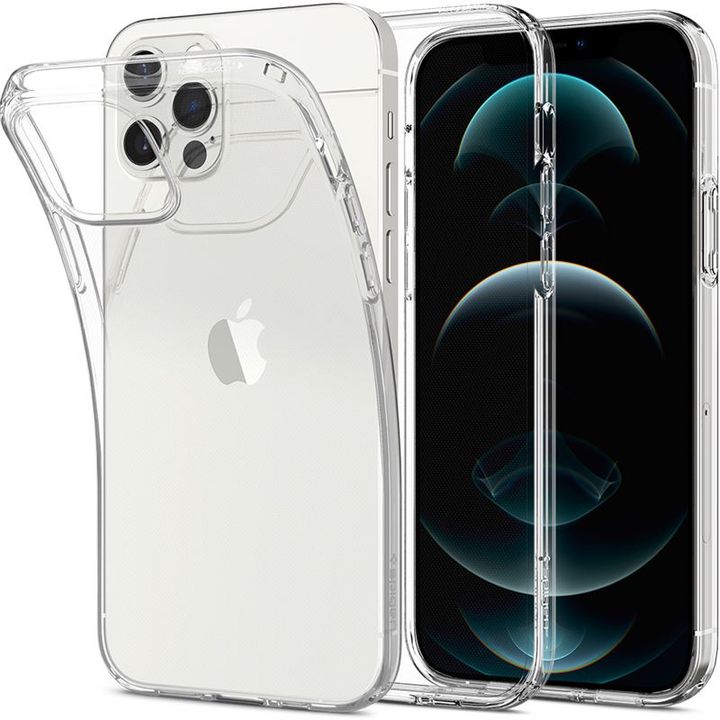 Spigen Liquid Crystal, clear - iPhone 12/Pro na NearMe.pl