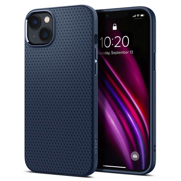 Spigen Liquid Air, navy blue - iPhone 14 Plus na NearMe.pl