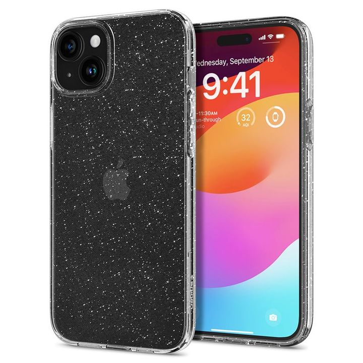 Etui SPIGEN Liquid Crystal ACS06648 do Iphone 15 Plus - Glitter Crystal na NearMe.pl