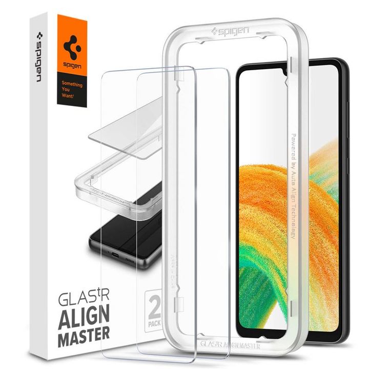 Spigen AlignMaster Glas.tR 2 Pack - Samsung Galaxy A33 5G na NearMe.pl