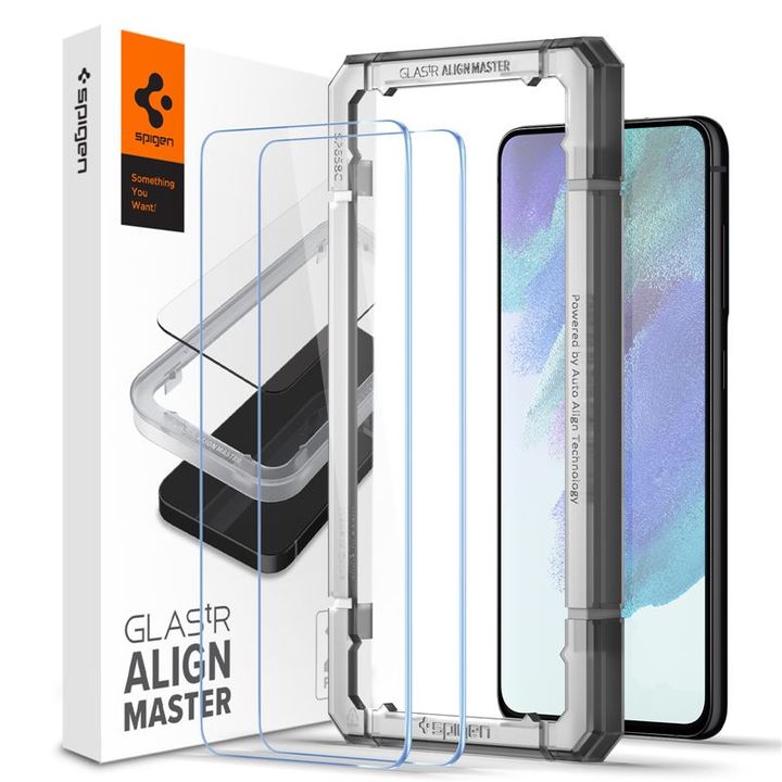 Spigen Glas.tR AlignMaster 2 Pack - Samsung Galaxy S21 FE 5G na NearMe.pl