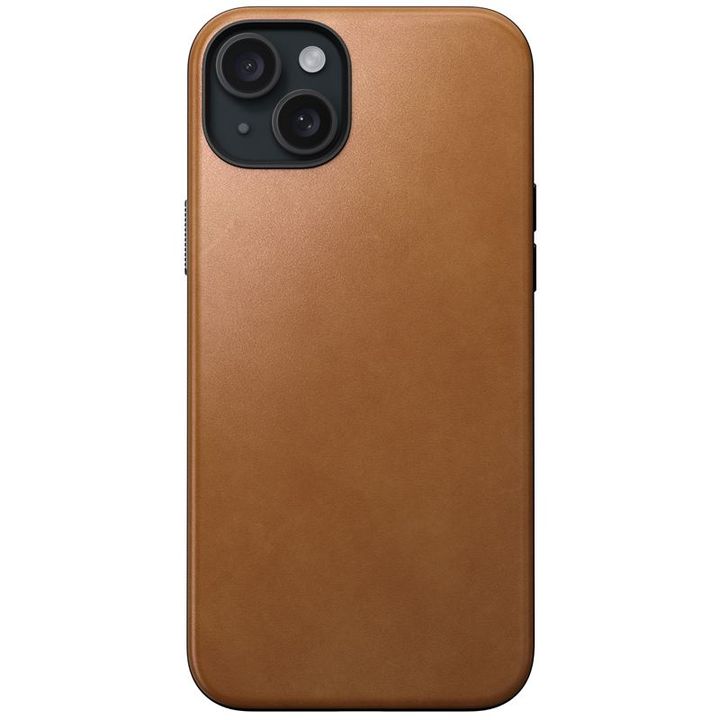 Nomad Modern Leather Case, english tan - iPhone 15 Plus na NearMe.pl