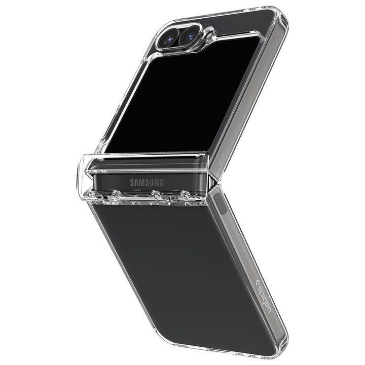 Spigen Ultra Hybrid Pro, crystal clear - Samsung Galaxy Z Flip6 na NearMe.pl