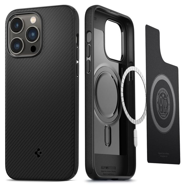 Spigen Mag Armor MagSafe, matte black - iPhone 14 Pro na NearMe.pl