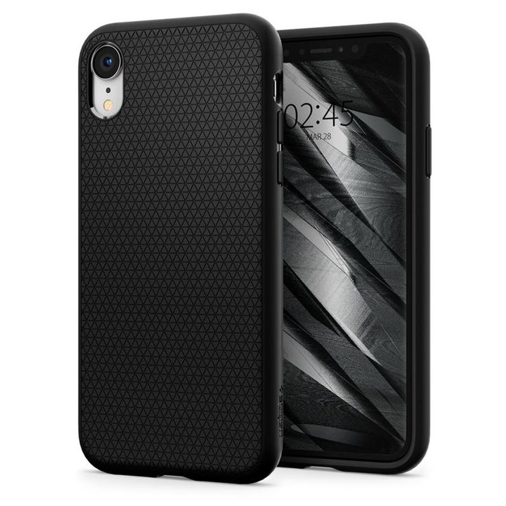 Spigen Liquid Air, black - iPhone XR na NearMe.pl