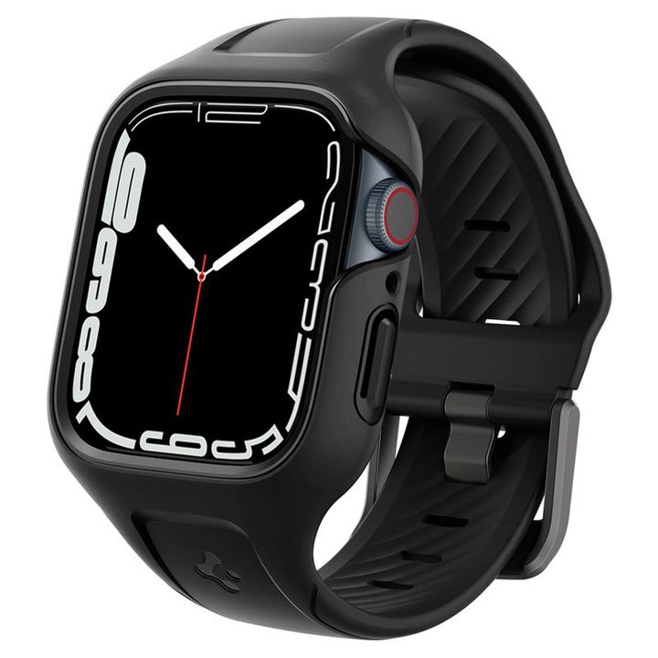 Spigen Liquid Air Pro, black - Apple Watch 9/8/7 41mm na NearMe.pl