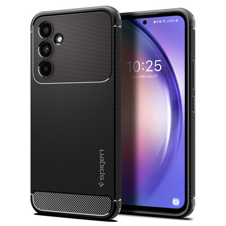 Spigen Rugged Armor, black - Samsung Galaxy A54 5G na NearMe.pl