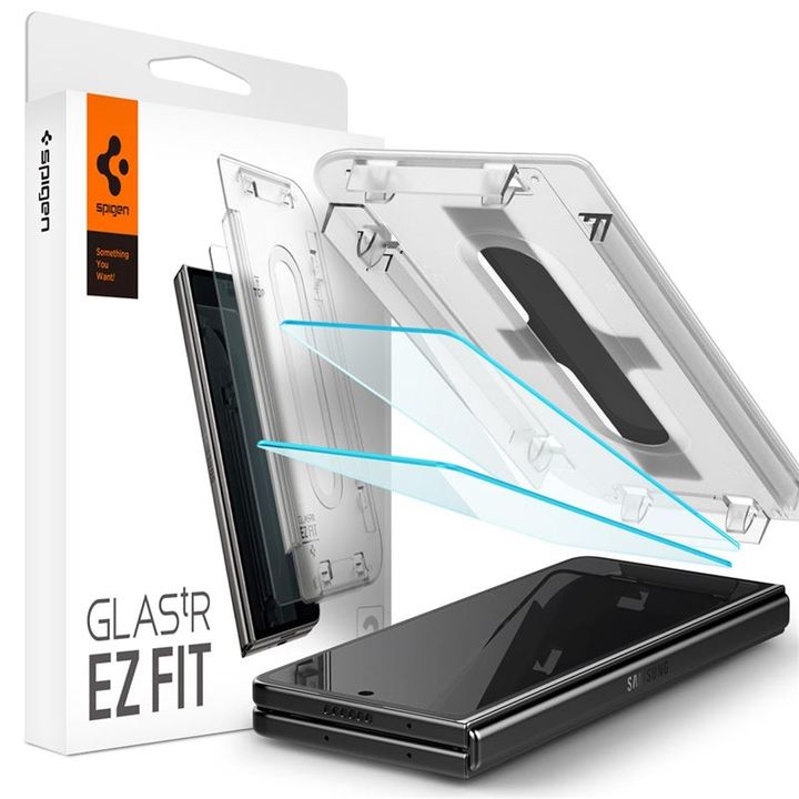 Spigen Glass tR EZ Fit Cover 2 Pack Transparency - Samsung Galaxy Z Fold5 na NearMe.pl