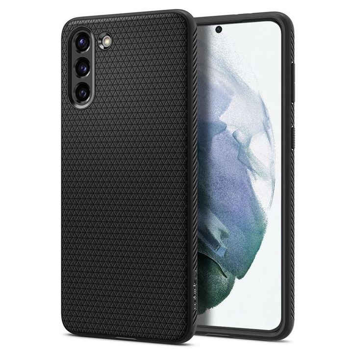 Spigen Liquid Air, black - Galaxy S21 na NearMe.pl