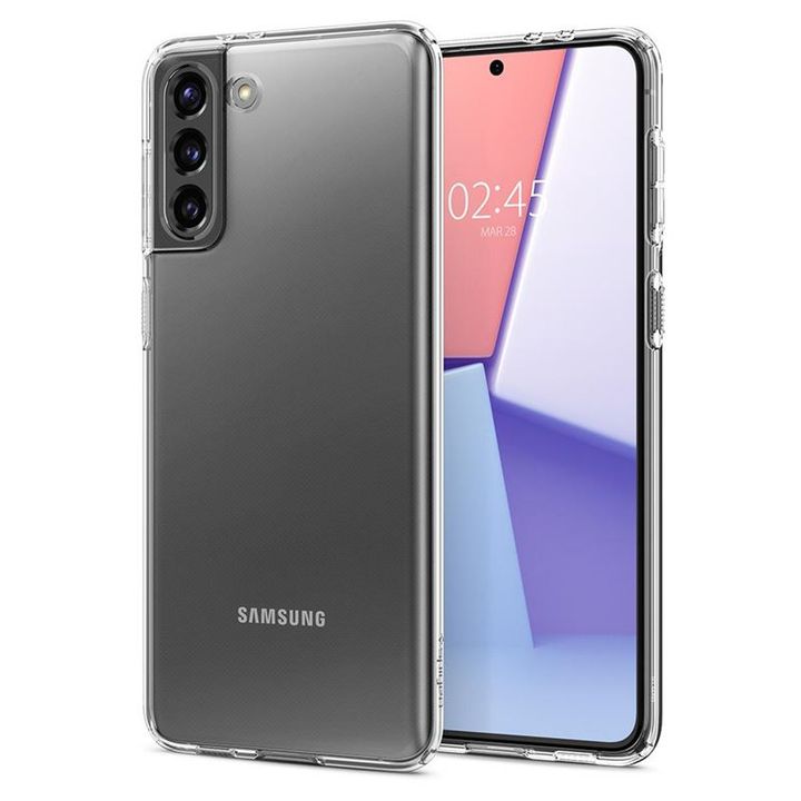 Spigen Liquid Crystal, clear - Galaxy S21 na NearMe.pl