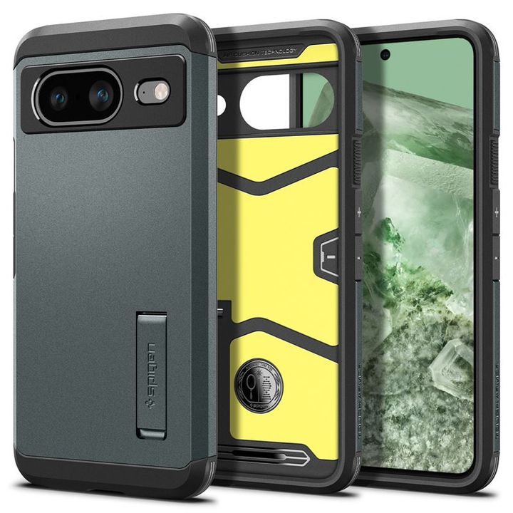 Spigen Tough Armor, abyss green - Google Pixel 8 na NearMe.pl
