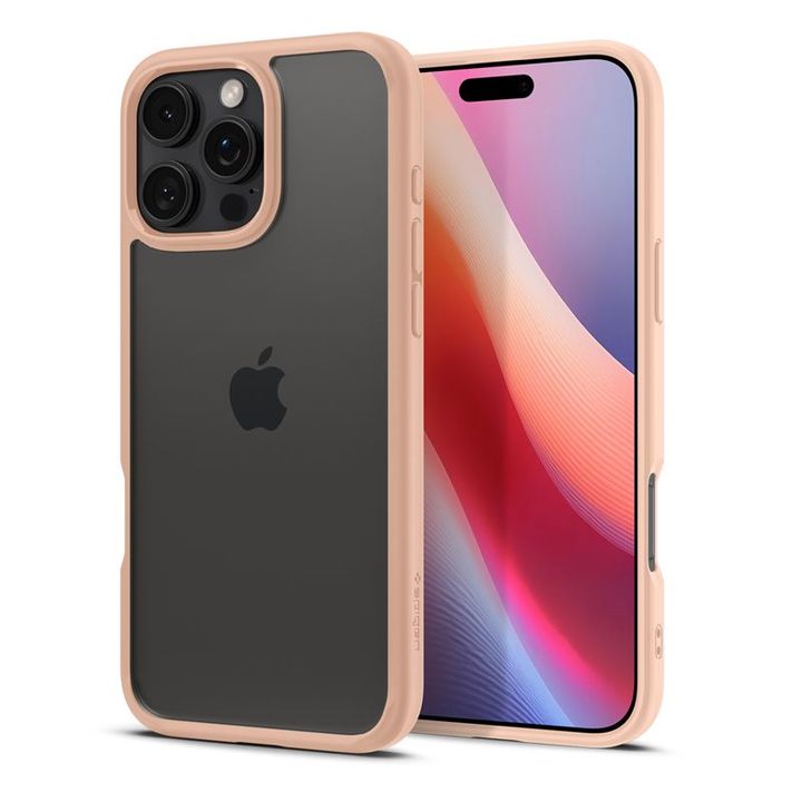 Spigen Ultra Hybrid, rose titanium - iPhone 16 Pro na NearMe.pl