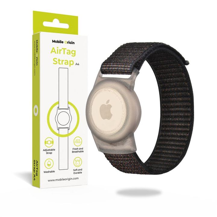 Mobile Origin AirTag Strap, black na NearMe.pl